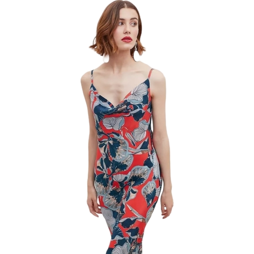 Anthropologie Bl-nk London Sleeveless Slip Dress | Petite XS | NWT